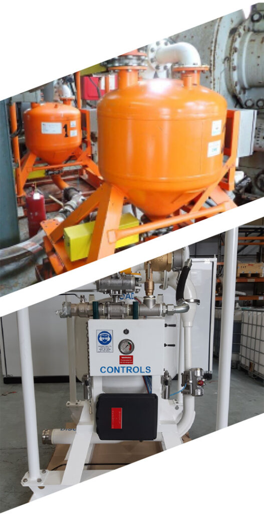 Synchronous Pump Synchronized Pumping - Solids Vacuum Pumps